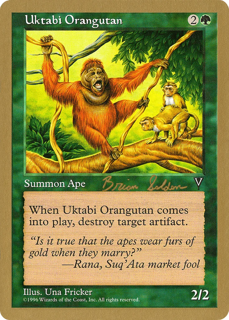 Uktabi Orangutan · World Championship Decks 1998