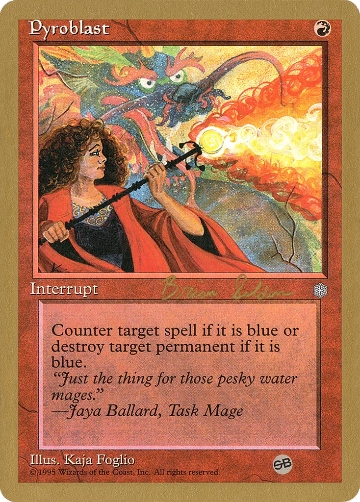 Pyroblast · World Championship Decks 1998