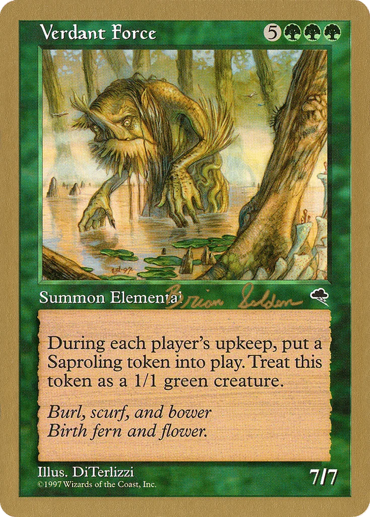 Verdant Force · World Championship Decks 1998