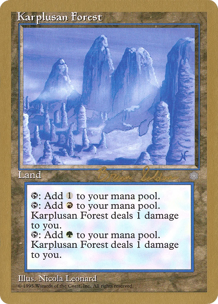 Karplusan Forest · World Championship Decks 1998