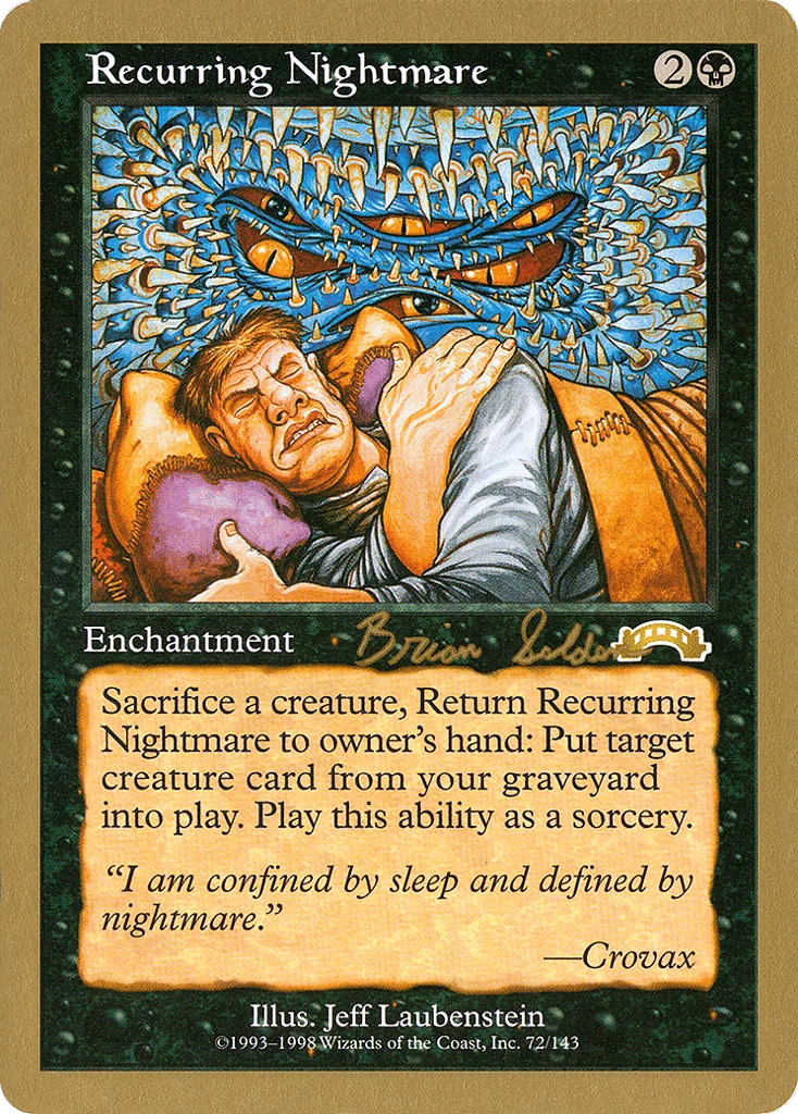 Recurring Nightmare · World Championship Decks 1998