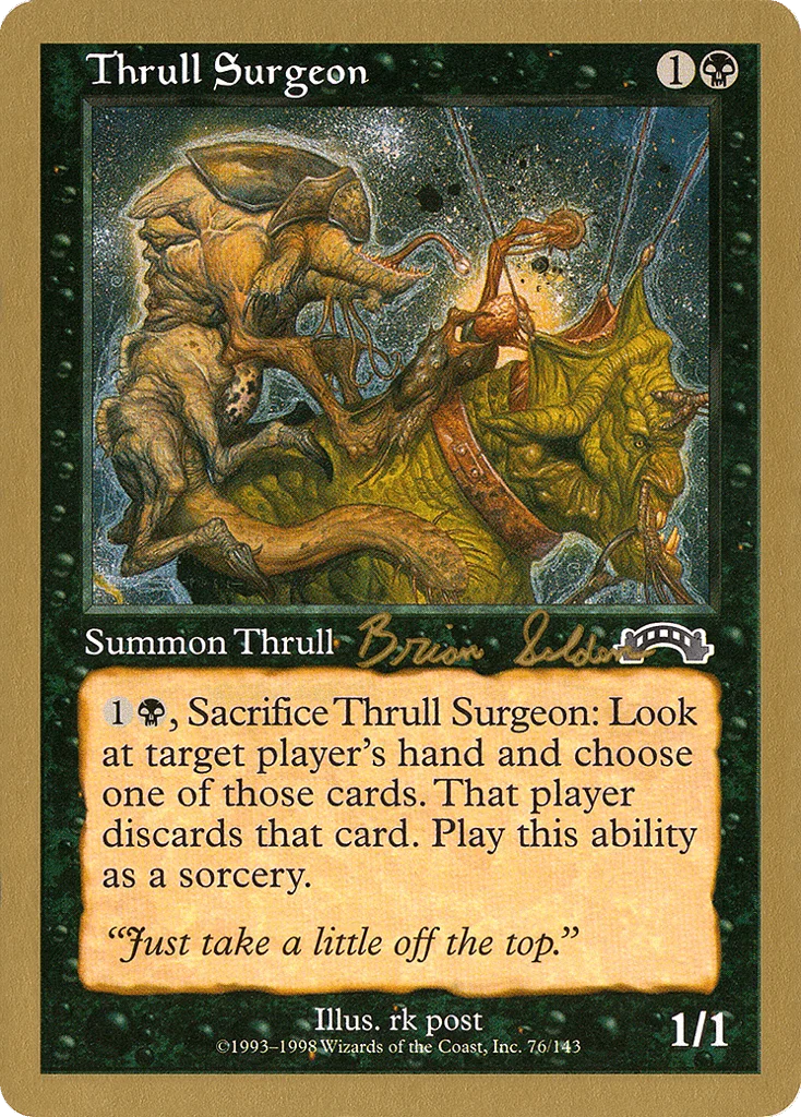 Thrull Surgeon · World Championship Decks 1998