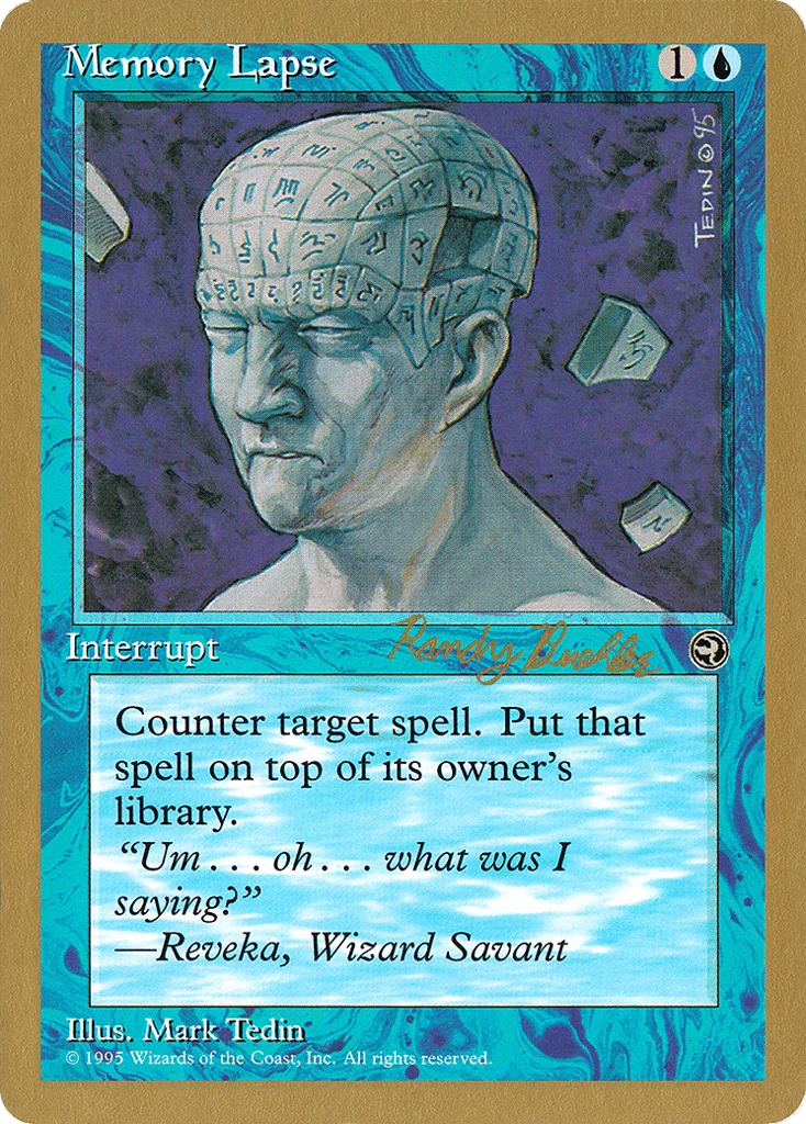 Memory Lapse · World Championship Decks 1998