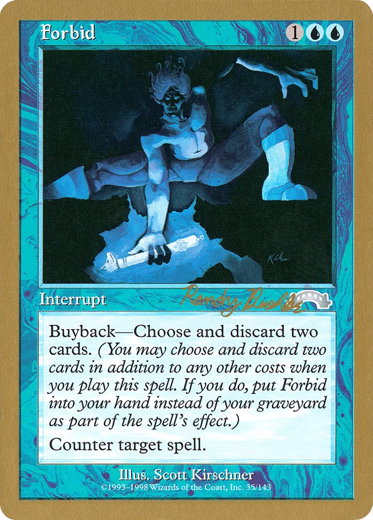 Forbid · World Championship Decks 1998
