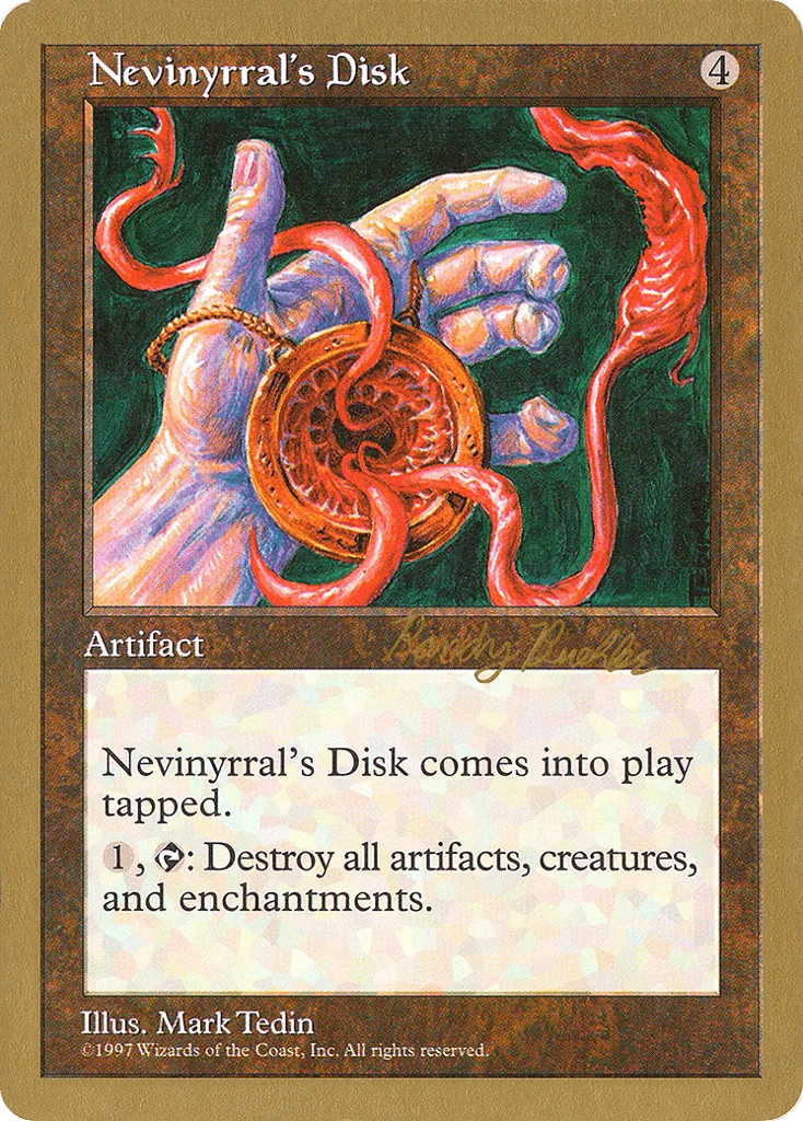 Nevinyrral's Disk · World Championship Decks 1998