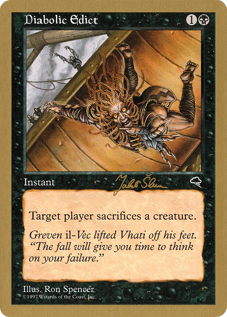 Diabolic Edict · World Championship Decks 1999