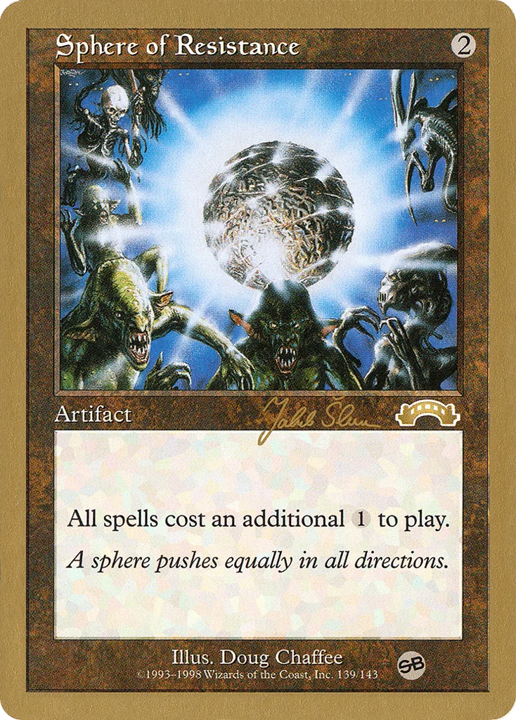 Sphere of Resistance · World Championship Decks 1999