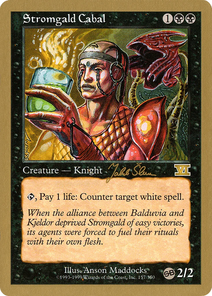 Stromgald Cabal · World Championship Decks 1999