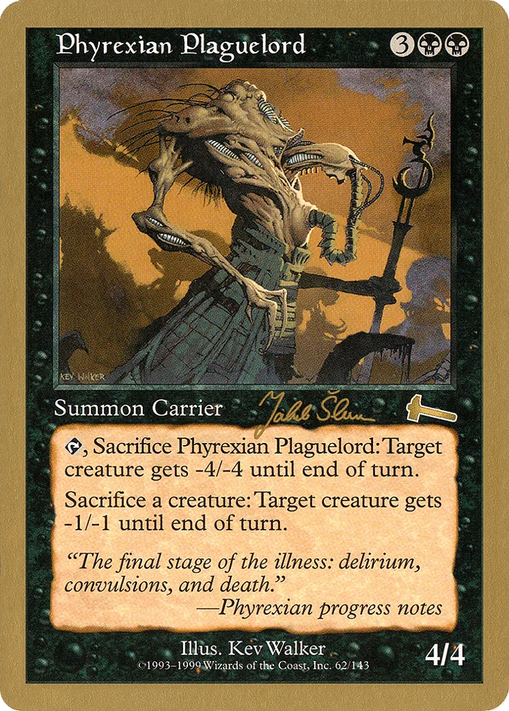 Phyrexian Plaguelord · World Championship Decks 1999