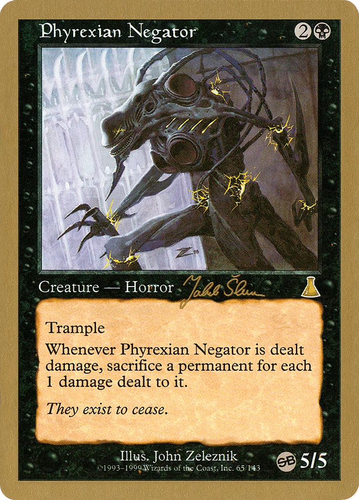 Phyrexian Negator · World Championship Decks 1999
