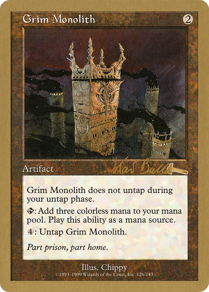 Grim Monolith · World Championship Decks 1999