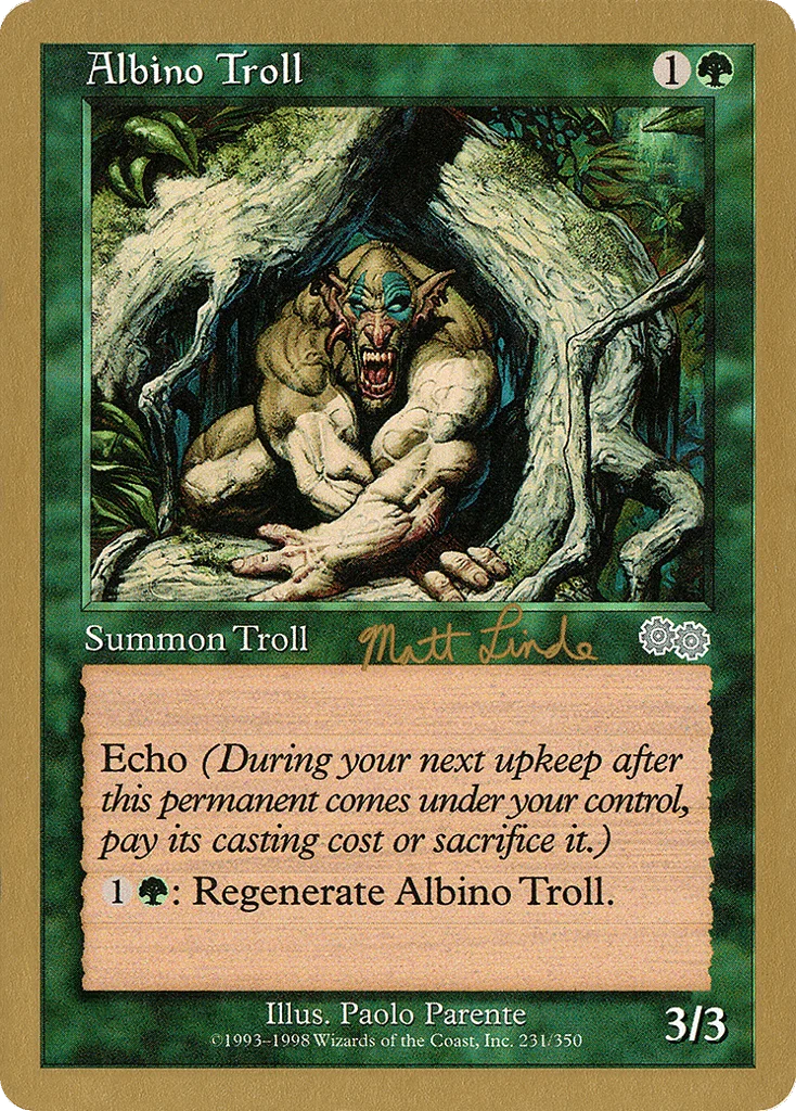 Albino Troll · World Championship Decks 1999