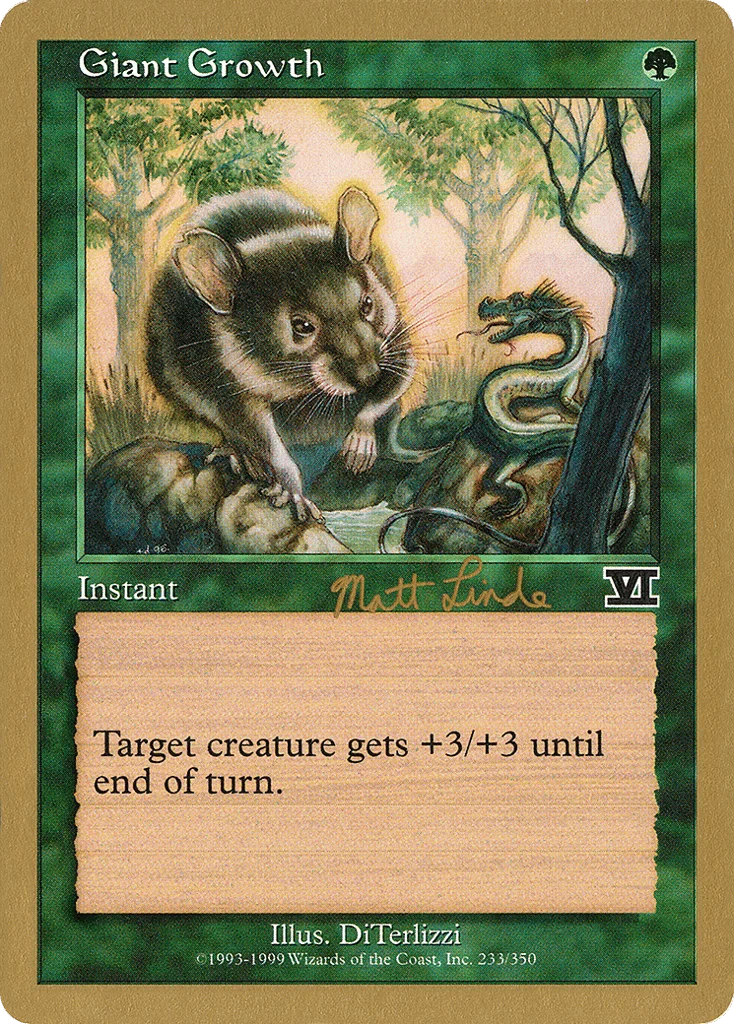 Giant Growth · World Championship Decks 1999
