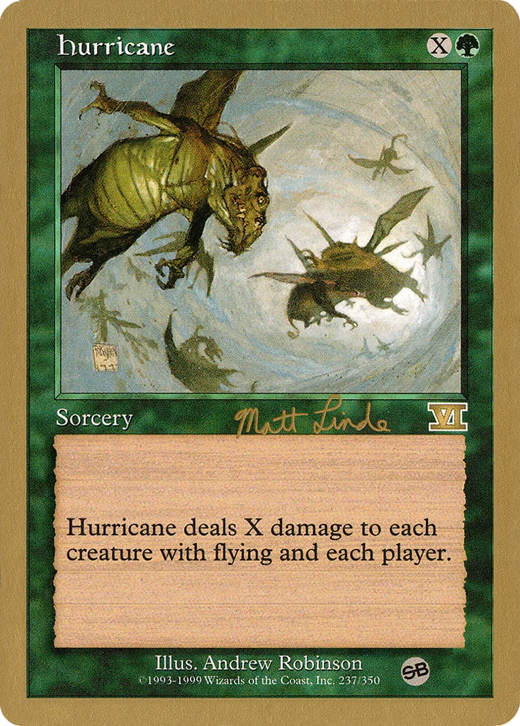 Hurricane · World Championship Decks 1999