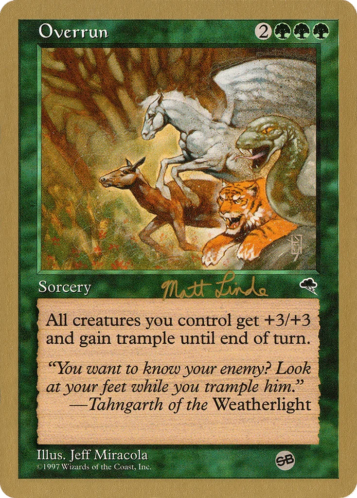Overrun · World Championship Decks 1999