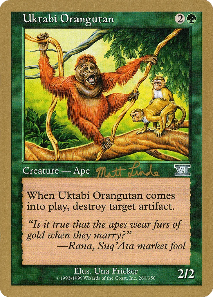 Uktabi Orangutan · World Championship Decks 1999