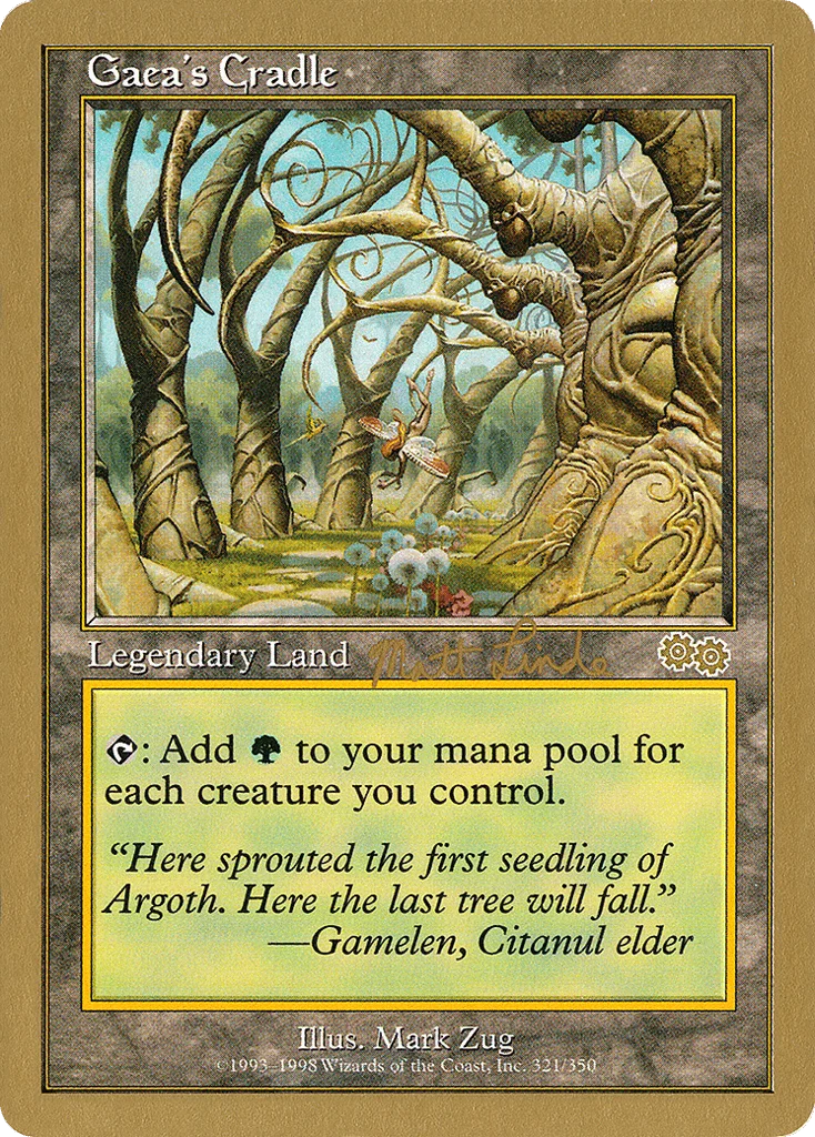 Gaea's Cradle · World Championship Decks 1999