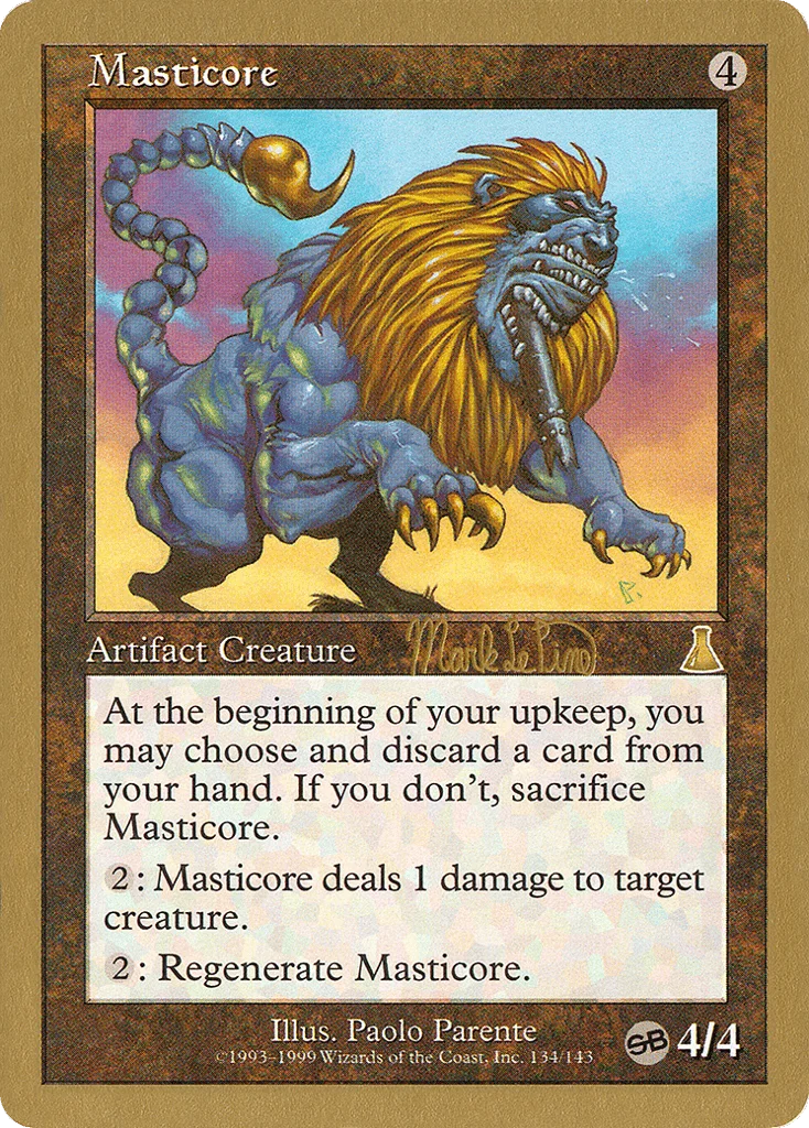 Masticore · World Championship Decks 1999