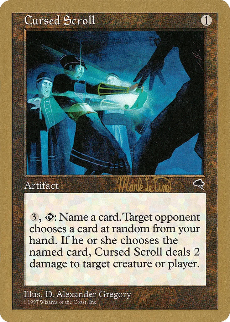 Cursed Scroll · World Championship Decks 1999