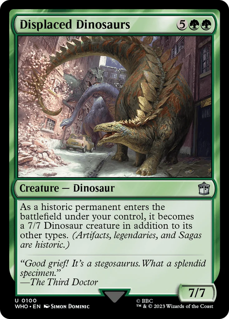 Displaced Dinosaurs · Doctor Who