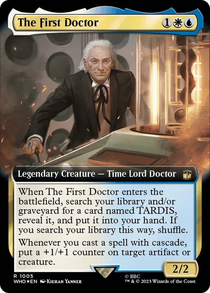 The First Doctor · Doctor Who