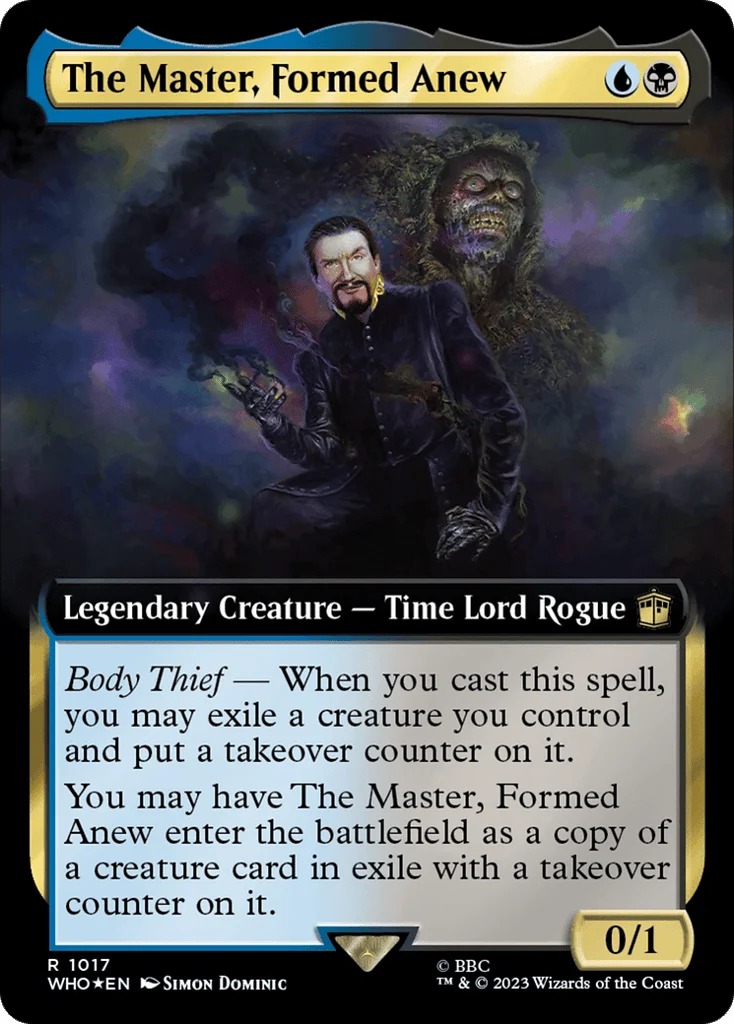 The Master, Formed Anew · Doctor Who