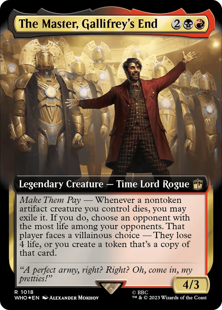 The Master, Gallifrey's End · Doctor Who