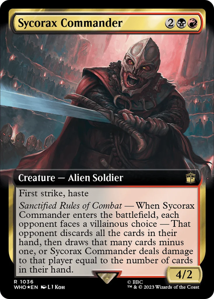 Sycorax Commander · Doctor Who