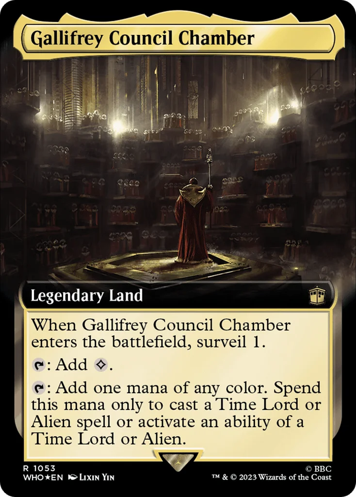 Gallifrey Council Chamber · Doctor Who