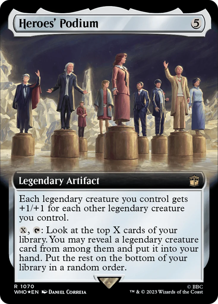 Heroes' Podium · Doctor Who