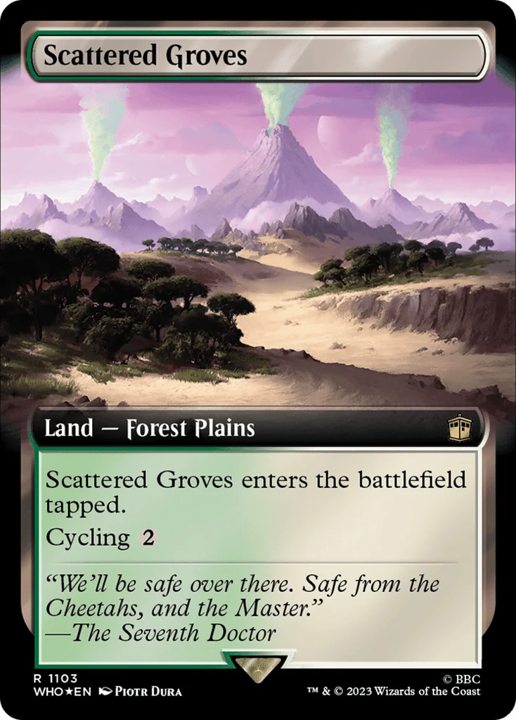 Scattered Groves · Doctor Who