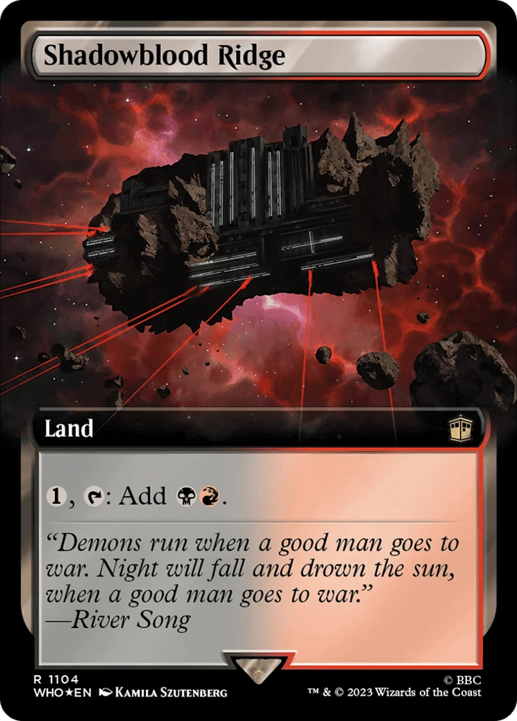 Shadowblood Ridge · Doctor Who
