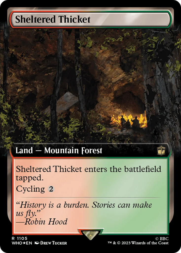 Sheltered Thicket · Doctor Who