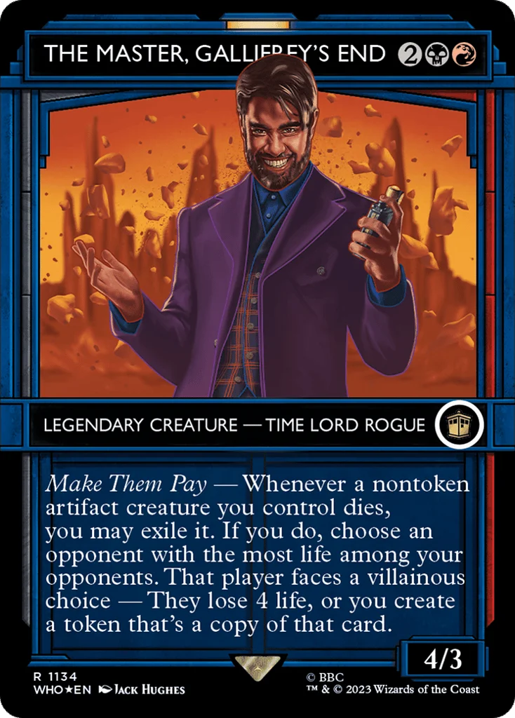 The Master, Gallifrey's End · Doctor Who