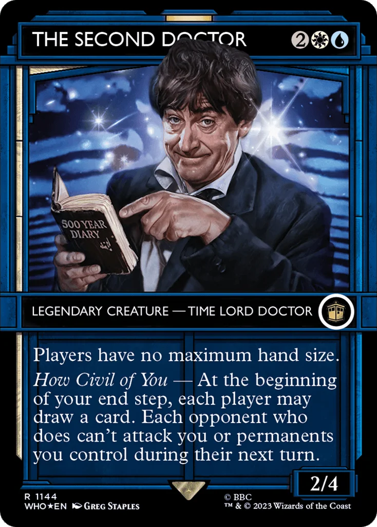 The Second Doctor · Doctor Who