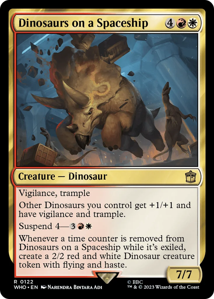 Dinosaurs on a Spaceship · Doctor Who