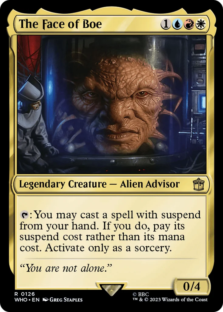 The Face of Boe · Doctor Who