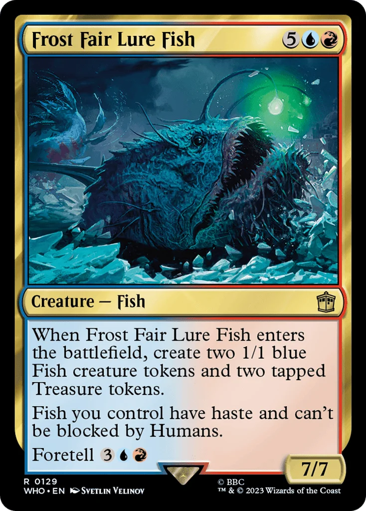 Frost Fair Lure Fish · Doctor Who