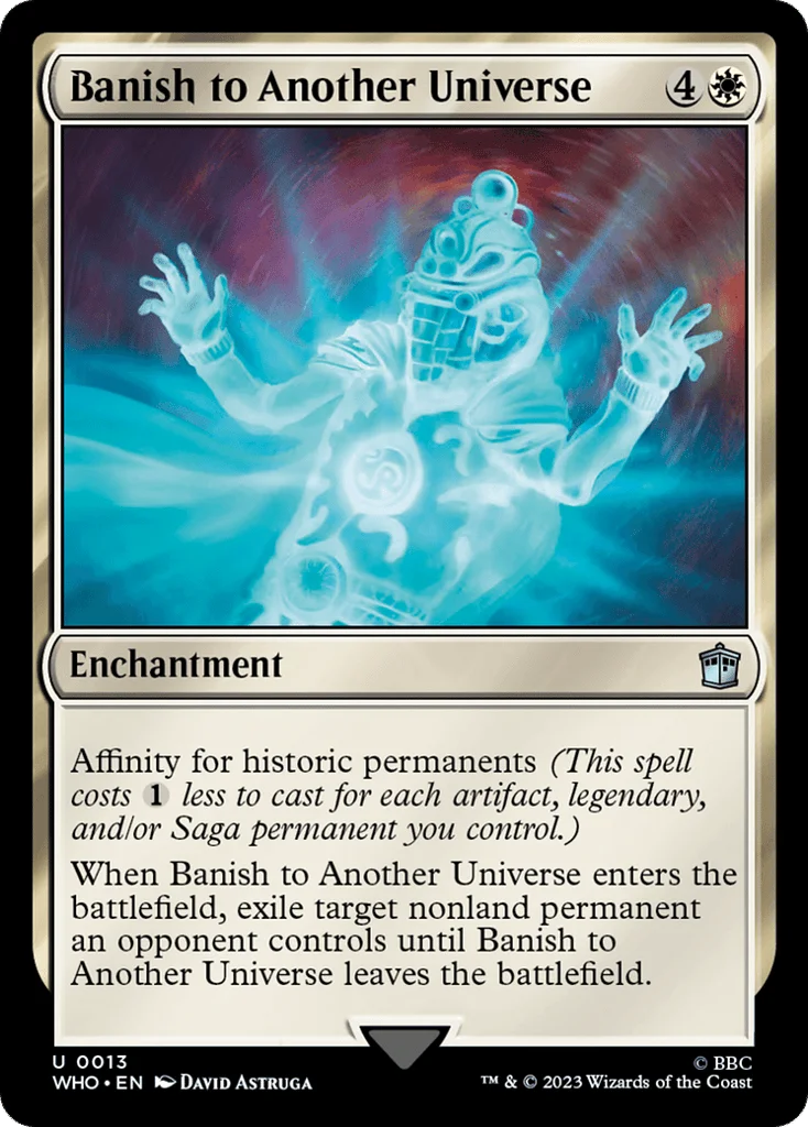 Banish to Another Universe · Doctor Who