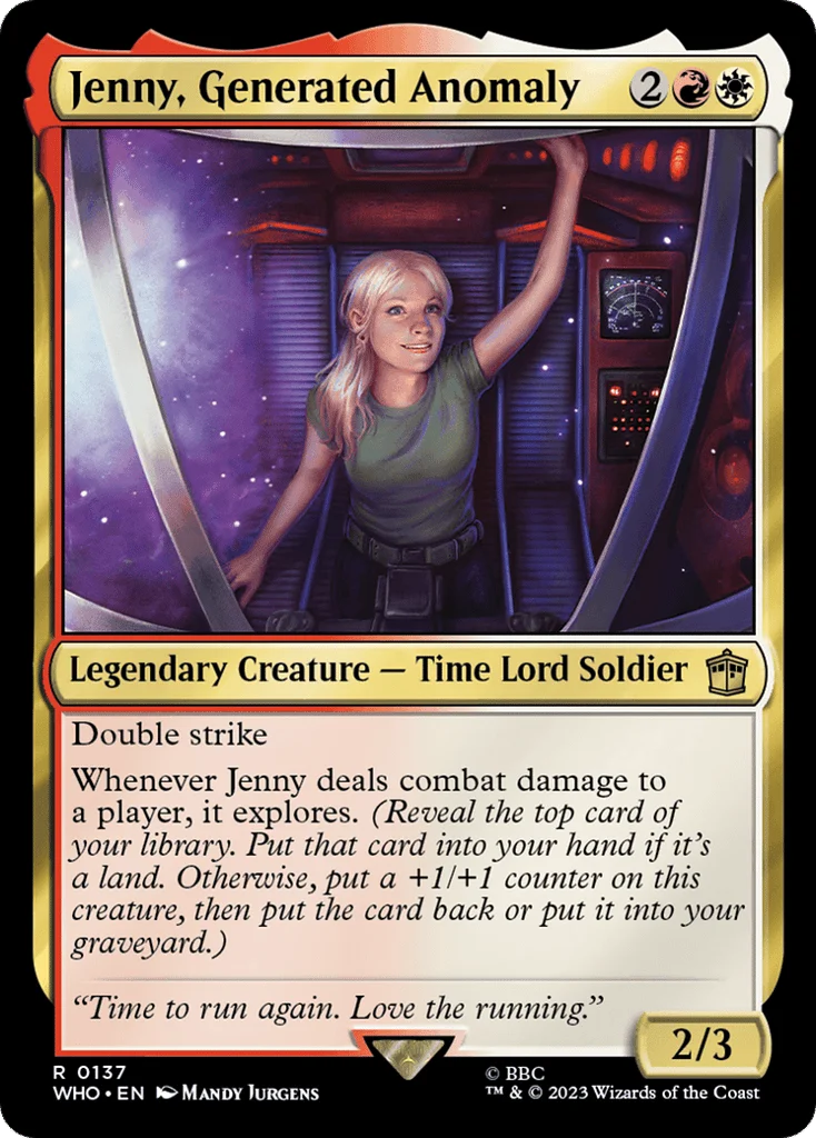 Jenny, Generated Anomaly · Doctor Who