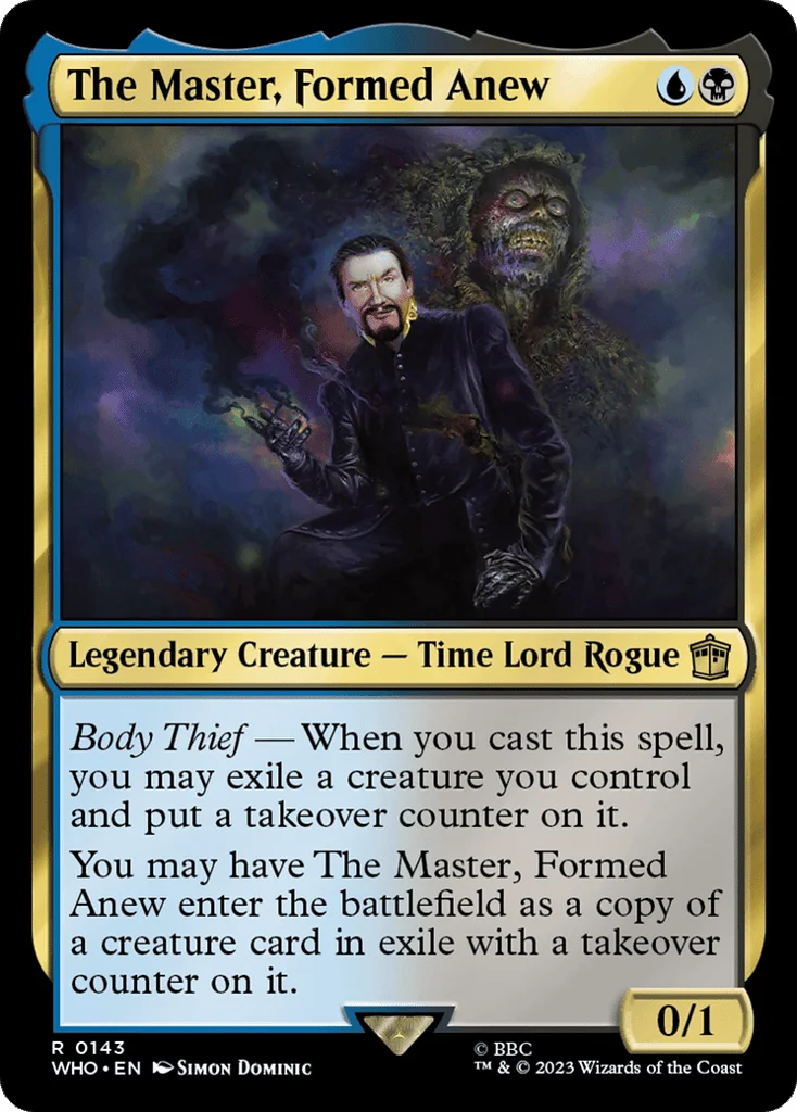 The Master, Formed Anew · Doctor Who