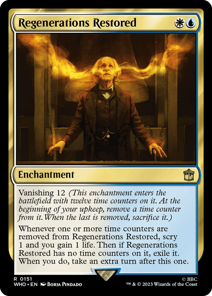 Regenerations Restored · Doctor Who