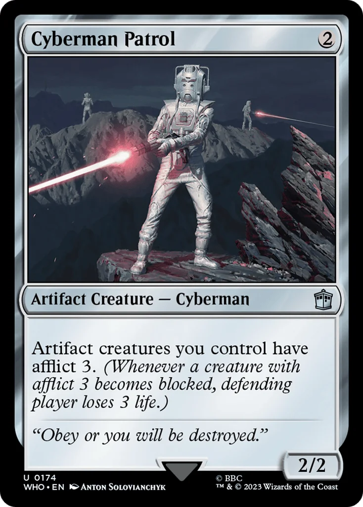Cyberman Patrol · Doctor Who