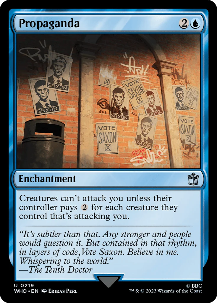 Propaganda · Doctor Who