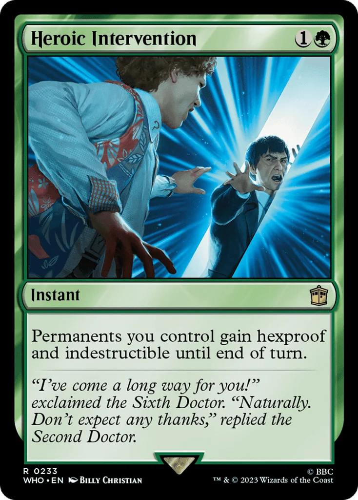 Heroic Intervention · Doctor Who