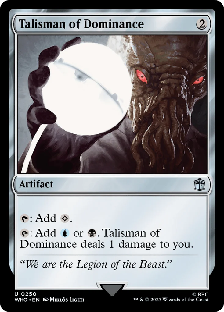 Talisman of Dominance · Doctor Who