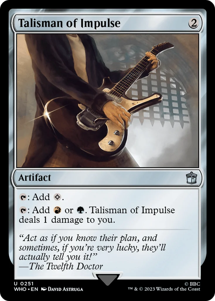 Talisman of Impulse · Doctor Who