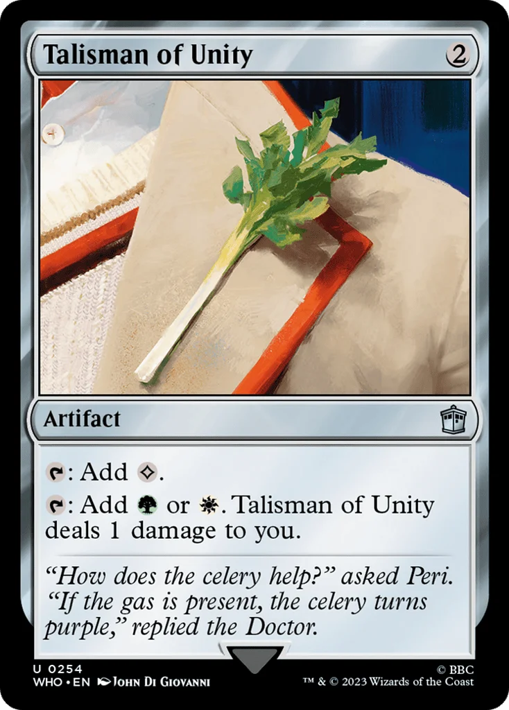 Talisman of Unity · Doctor Who