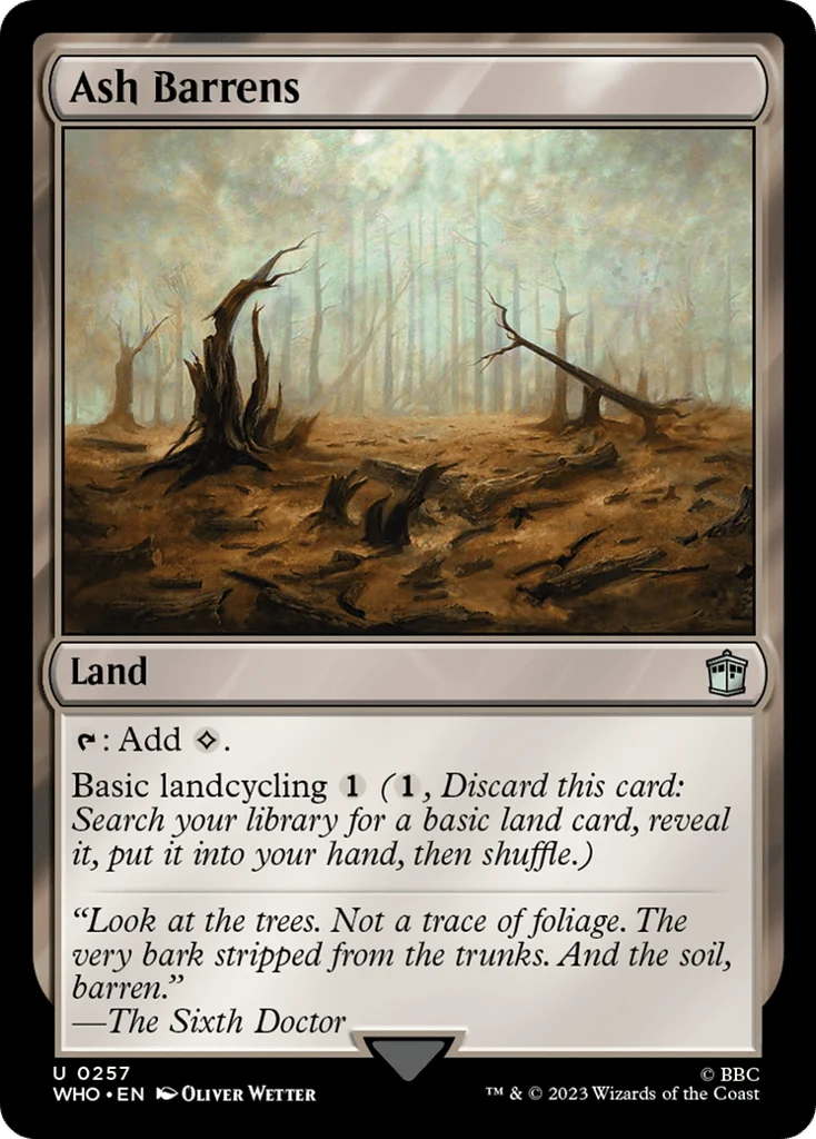 Ash Barrens · Doctor Who