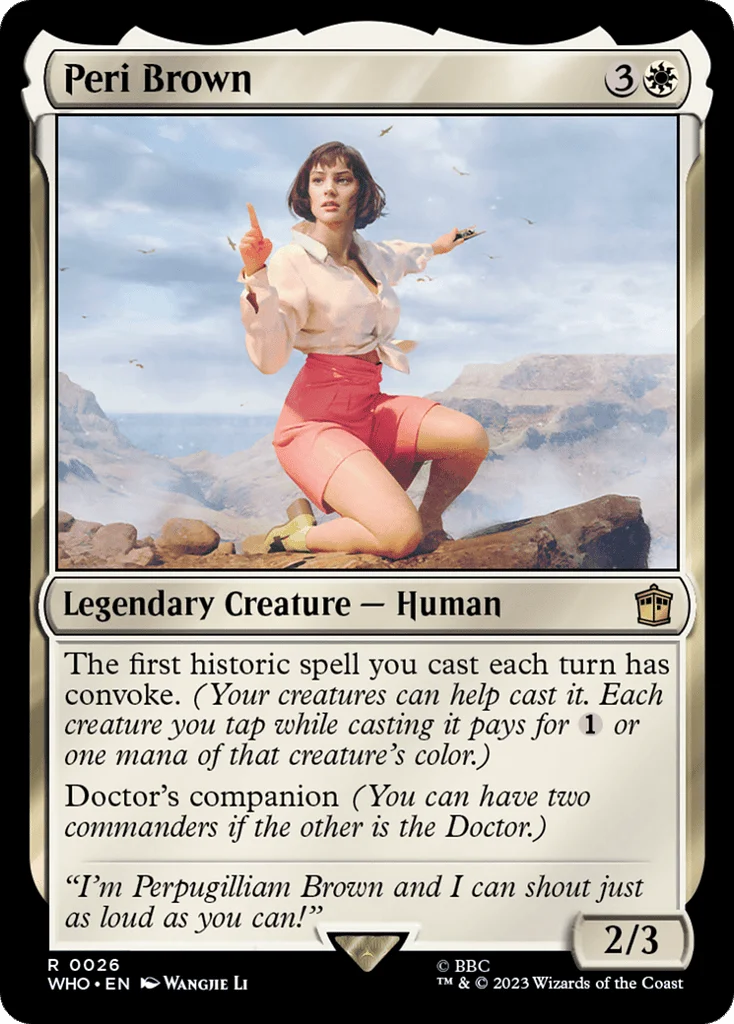 Peri Brown · Doctor Who